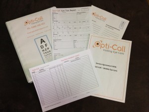 Opti-Call Paperwork